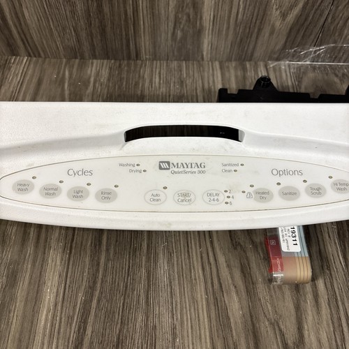 Panel de control táctil para lavavajillas Maytag Quiet Series 300 blanco 6-919823 #A2 - Imagen 2 de 5