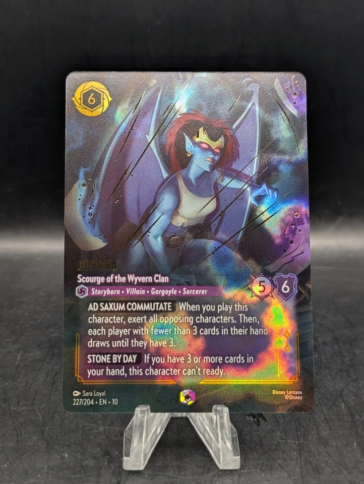 Lorcana Whisper In The Well Enchanted Demona Scourge Of The Wyvern Clan 227/204 - Image 2 of 4