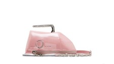 Betsey Johnson Pink Iron Novelty Crossbody Ba...