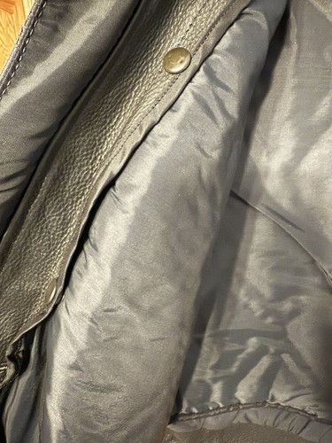 Motorcycle Jacket Walter Dyer Soft Leather Black Woman’s Size 12 (Small) - Picture 7 of 14