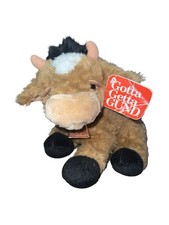 Vtg Gund Buttercup Cow Plush Stuffed Animal Bell Toy 2514 Farmhouse Nursery