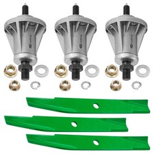 108-8527 114568 & 106637 106078 48" Deck Spindles w/ Blade For Toro Z480 ZX480