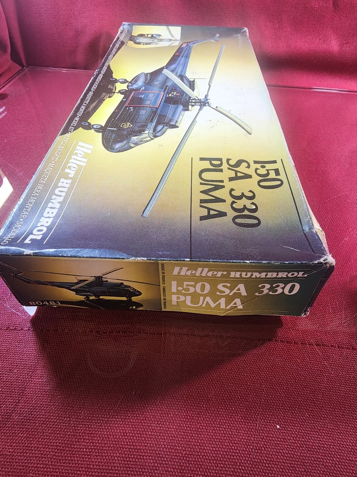 Heller Humbrol SA 330 Puma Helicopter 1:50 Model Kit #80481 Unbuilt... thumbnail 6