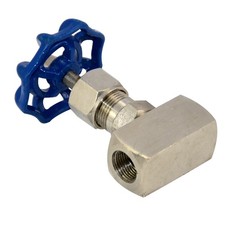 3/8" inch NPT Female to Female Needle Valve Threaded Stainless Steel 304 DN10