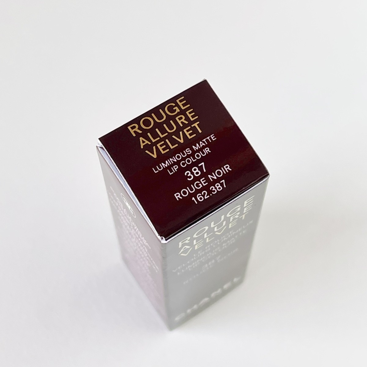 Chanel Rouge Allure Velvet 387 Rouge Noir Lipstick (Spring 2026