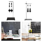 <!--F#f_0-->Physics Pulley Set Pulley and Bracket Set with Base Portable Multiuse Teaching<!--F/-->