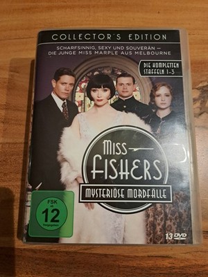 DVD Miss Fischers Mysteriöse Mordfälle Staffen 1-3, Collector's Edition