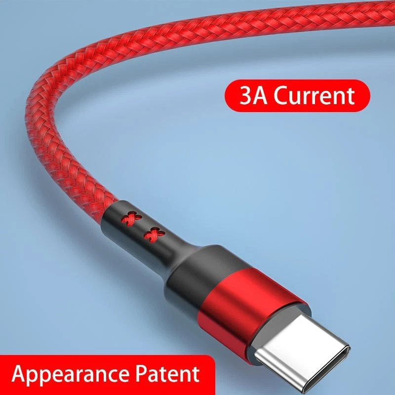 USB Type C Braided Cable Charging Fast Phone Charger HeavyDuty Long Lead 1m 2m - Image 2 of 4