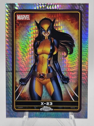2025 Topps Chrome Deadpool #15 X-23 Prism Refractor SP