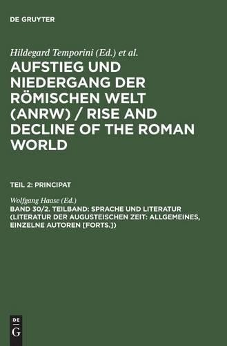 Sprache Und Literatur (Literatur Der Augusteischen Zeit (Hardback)