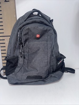 SwissGear Cecil 5505 Laptop Backpack, Charcoal, 18-Inch Small Tear Inner Top Zip