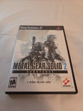 Metal Gear Solid 2 Substance (PS2, 2003) Complete In Box