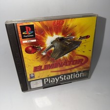 ebay® Auktion 366018593028 | Eliminator (PsOne, 1998) Sony Playstation 1 - Psygnosis - OVP Thumbnail of ebay® auction 366018593028 | Eliminator (PsOne, 1998) Sony Playstation 1 - Psygnosis - OVP