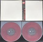 Beatles White Album 2LP Mono Red Vinyl OBI NM w/ Poster Pin-Up Japan EAS-67157