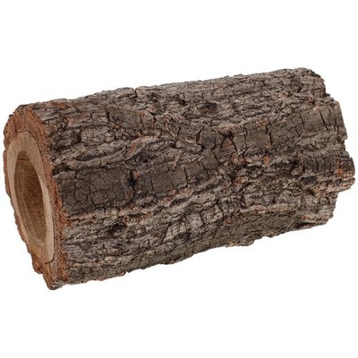 Tortoise Hideout Tree Trunk: Reptile Hideaway Cave Spider Hide Lizard Resting