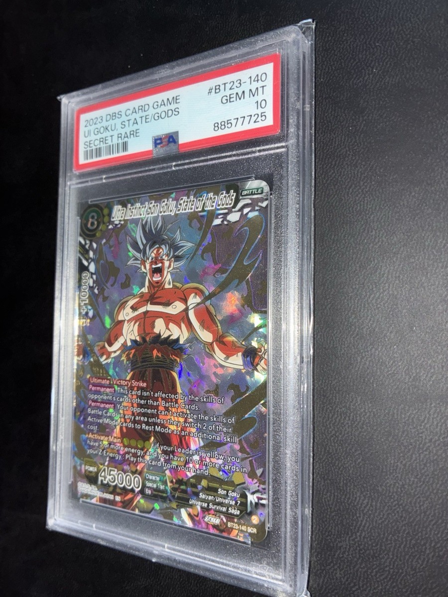 Dragon Ball Super Card Game Ultra Instinct Son Goku, State of the