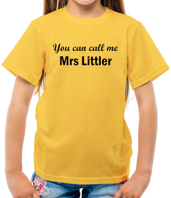 You Can Call Me Mrs Littler - Kinder T-Shirt - 180 Darts Luke Dart Love Nuke