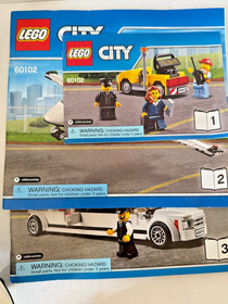 LEGO CITY: AIRPORT VIP SERVICE  #60102~100% Complete with/ Manuals