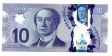 Canada (P107) 10 Dollars 2013 Polymer UNC