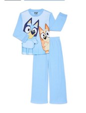 Disney Bluey Long Sleeve Top and Pants Pajama Set, 2-Piece, Sizes XS 4-5 