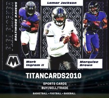 Lamar Jackson Ingram Hollywood 2020 Panini Mosaic Flea Flicker Ravens #FF2