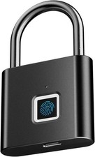 Keyless USB Charging Fingerprint Lock Smart Padlock Waterproof Door Lock
