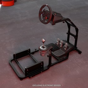 Supllueer Adjustable Racing Simulator Cockpit Stand Fits Logitech G920 G29 G923