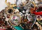 8 Lbs Costume Fashion Jewelry Lot Mostly Wearable Vintage Now Get What You See