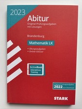 Stark Original-Prüfungsaufgaben Mathe LK 2023  mit Lösungen + digitale Inhalte