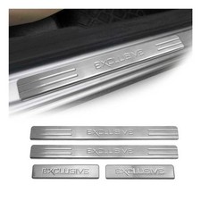 Door Sill Scuff Plate Protector For Dodge Ram Exclusive Stainless Steel 4x