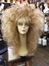 BIG GIRL TEASED LOOK BL BANGS LAST ONE CAN SHIP IN 1 DAY BLACK LOOK WIGS ARE US