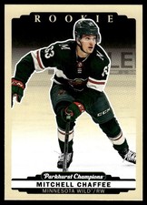 2022-23 Parkhurst Champions RC Mitchell Chaffee Rookie Minnesota Wild #285