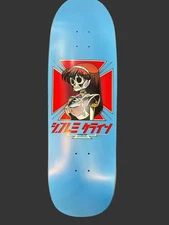 JK Industries x Tony Hawk OG Dream Girl Blue 9.5" Skateboard Deck
