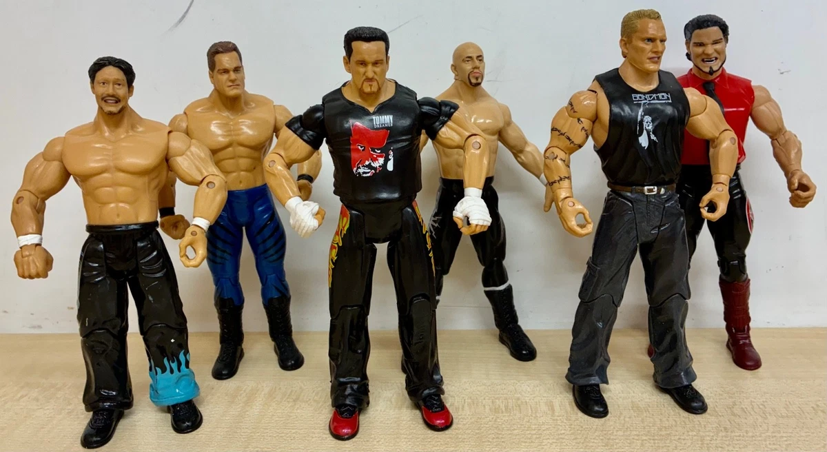 WWE WWF WCW ECWプロレスラー フィギュア セット Ecw Figures for sale | eBay UK