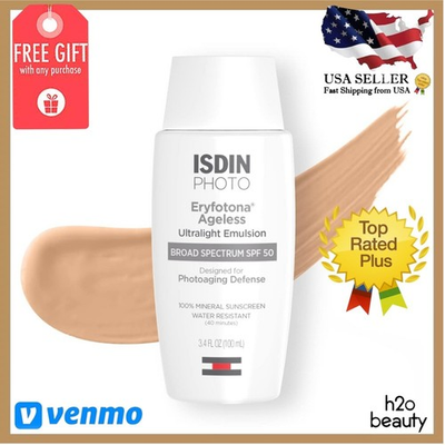 #ad ISDIN Eryfotona Ageless Broad Spectrum Tinted SPF 50 EXP 04 27 100mL *SEALED* $42.89