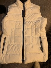 BNWT DUBARRY White Down Gilet Size UK 12 RRP £199