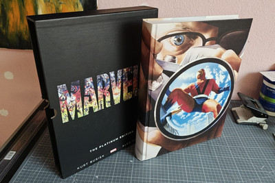 Marvels Platinum Edition Slipcase - Kurt Busiek, Alex Ross (Marvel, OHC)