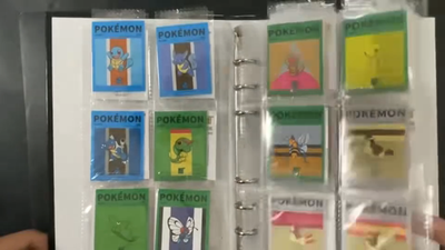 Official Chinese Exclusive Pokemon 151 Full Sticker Set with