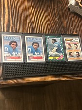 Billy Sims Lot 4 Football Cards -Topps - Vintage  Set NFL Lions 🦁