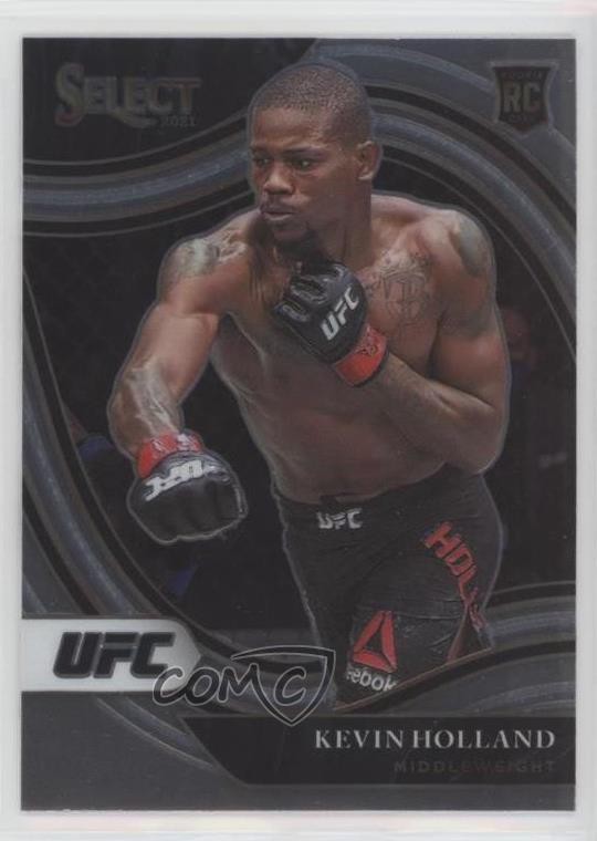 2021 Panini Select UFC Octagonside Kevin Holland #288 Rookie RC 0g27