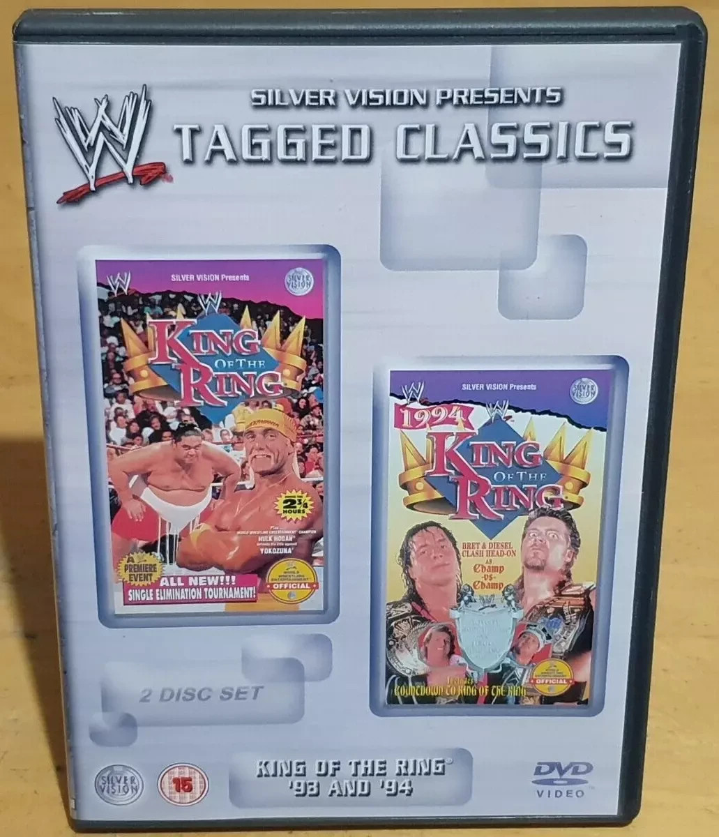 WWE Tagged Classics - King Of The Ring 1993 & 1994 / 93 & 94 DVD 2-Disc In VGC