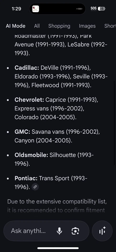 Lot Of 4 OEM GM 1984-2005 Cadillac Chevrolet GMC Oldsmobile Pontiac Fuel Filter - Image 3 of 4