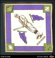 1914 B18 Blankets Hank Robinson  Purple Base Paths Cardinals VARIATION 4 - VG/EX
