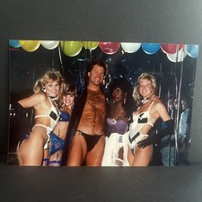 Lingerie Party Photo Hot Blonde & Brunette Posing Artist Risqué Erotica #51