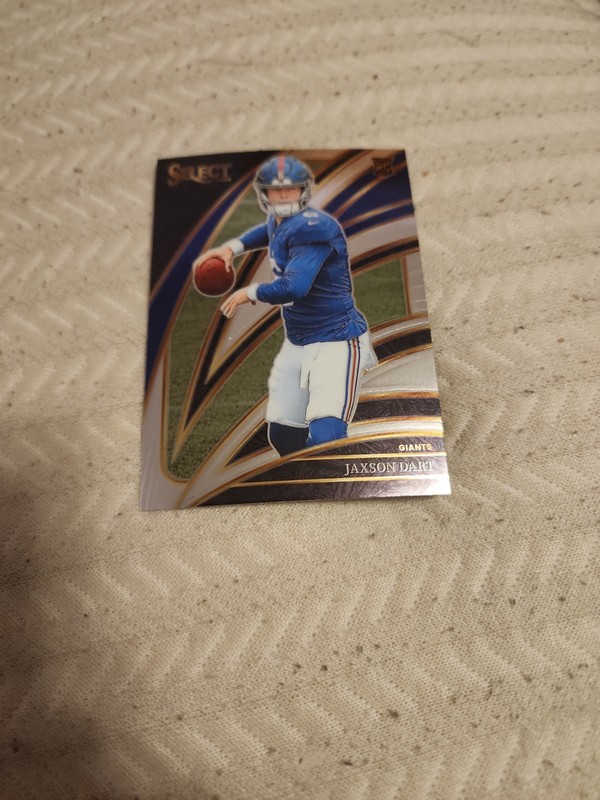2025 Panini Select Jaxson Dart Club Level Rookie RC #293 Giants