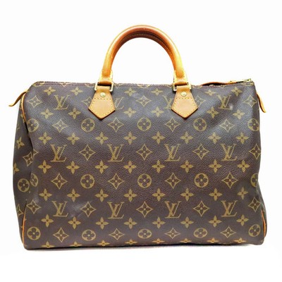 Louis Vuitton Speedy Handbag Monogram Brown