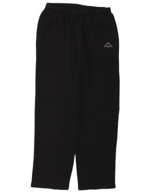 KAPPA Mens Tracksuit Trousers XL  Black Cotton FR12