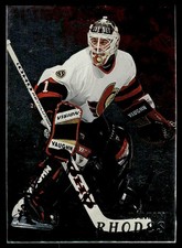 1998-99 Be a Player Autographs Damian Rhodes Auto Ottawa Senators #96