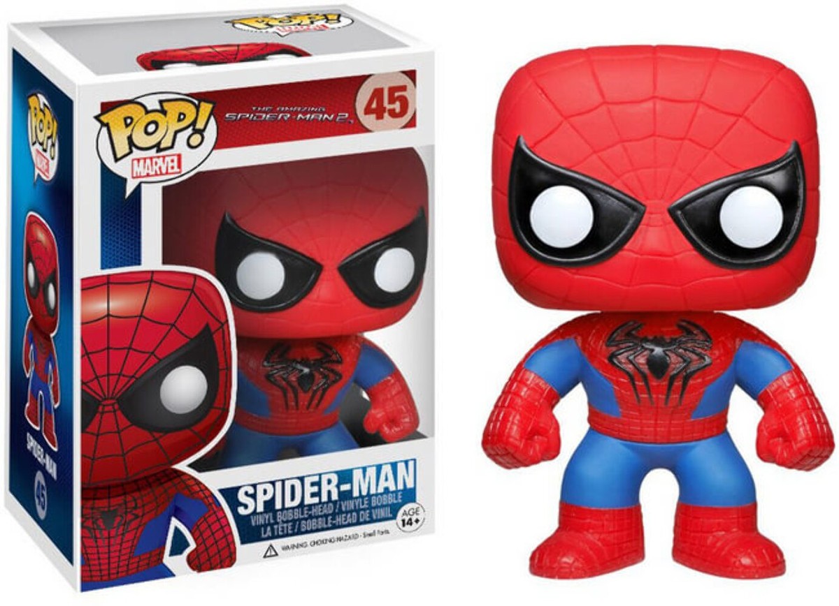 アメコミ Funko POP Marvel The Amazing Spider-Man Funko POP! Marvel: The Amazing Spiderman 2 - Spider-Man (Damaged