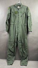 Propper Flight Suit Mens 42 Long Green Flyers Coveralls FR Pilot Military Sage